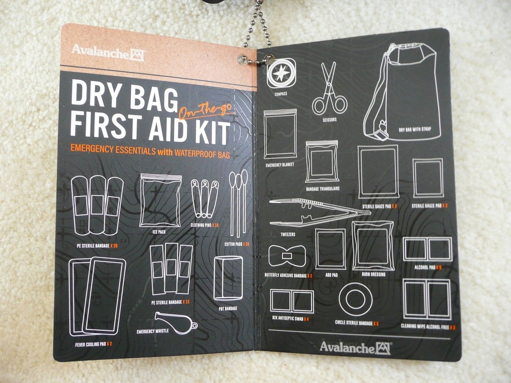 Avalanche Waterproof Emergency First Aid Kit (103 Piece)