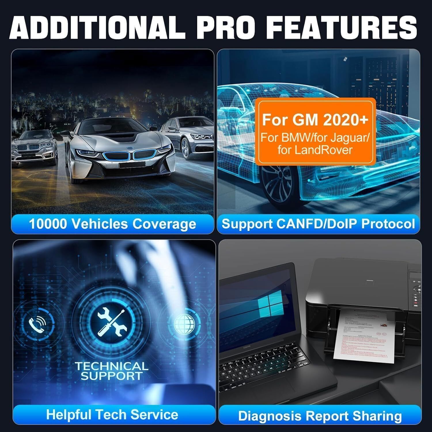 2025 XTOOL D8W V2.0 All System Diagnostic Tool Bi-directional Key Programmer FCA