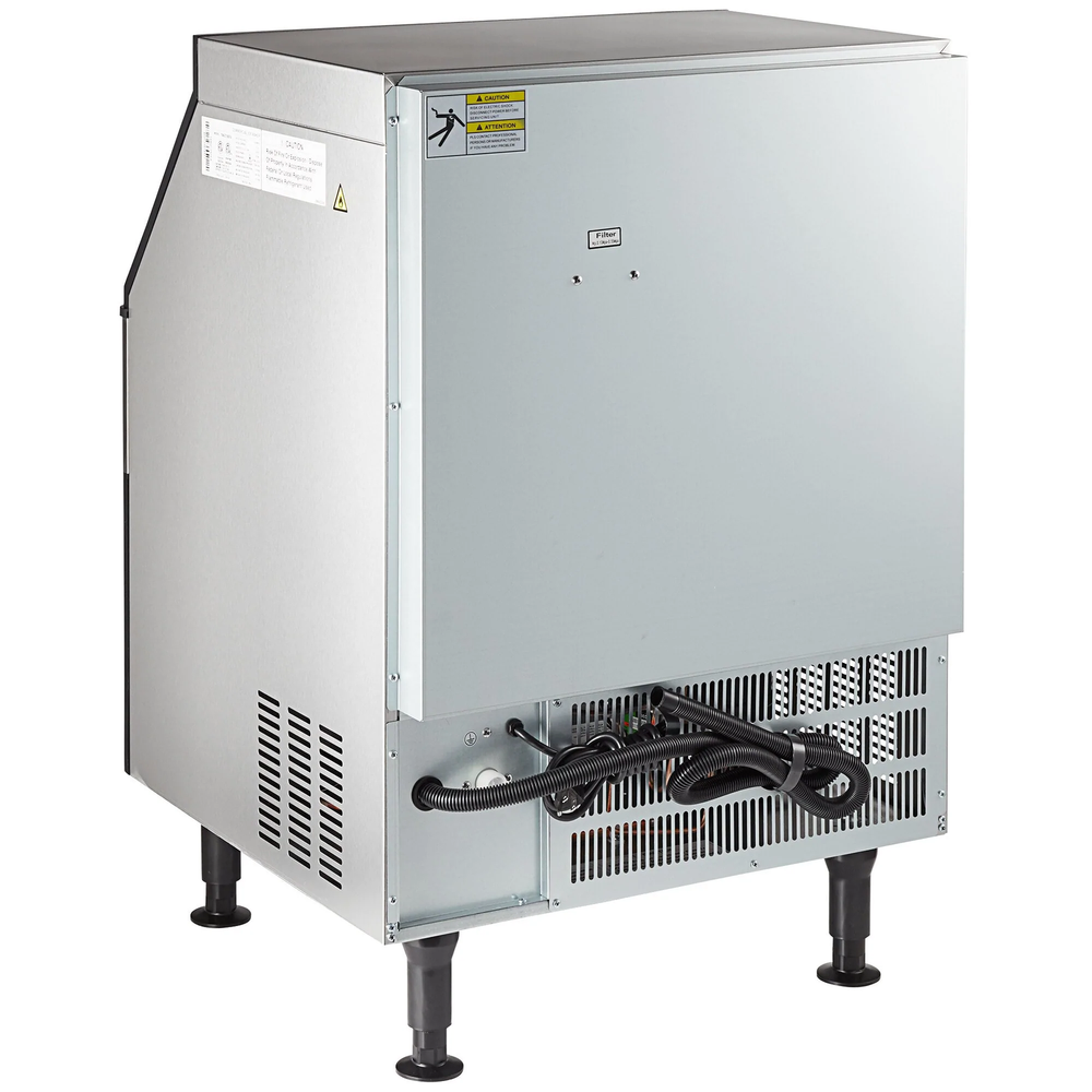 26" Air Cooled Undercounter Half Cube Ice Machine - 160 lb.