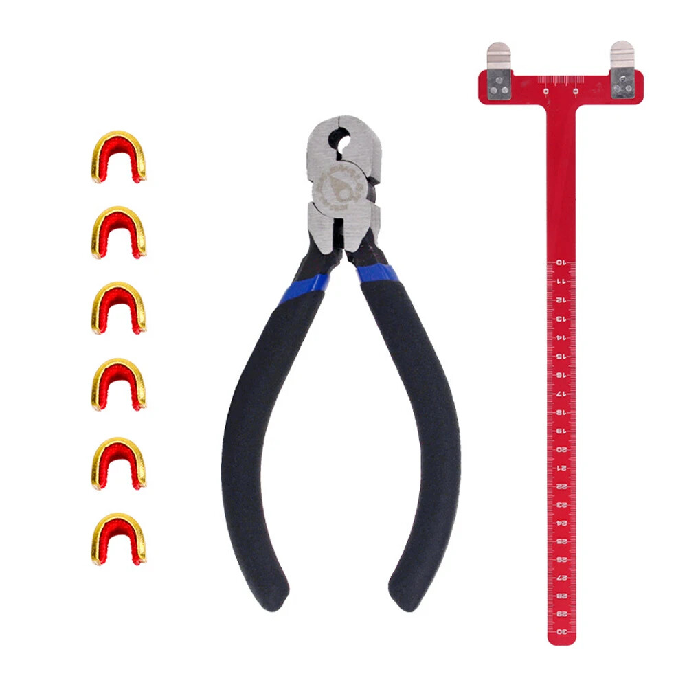 Archery Adjustment Tool Bow String Nocking Points Pliers T Squares Tuning Ruler