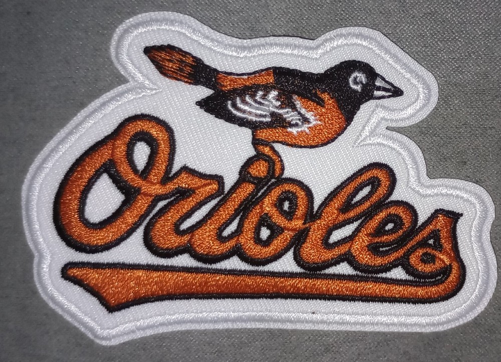 BALTIMORE ORIOLES IRON ON PATCH 02