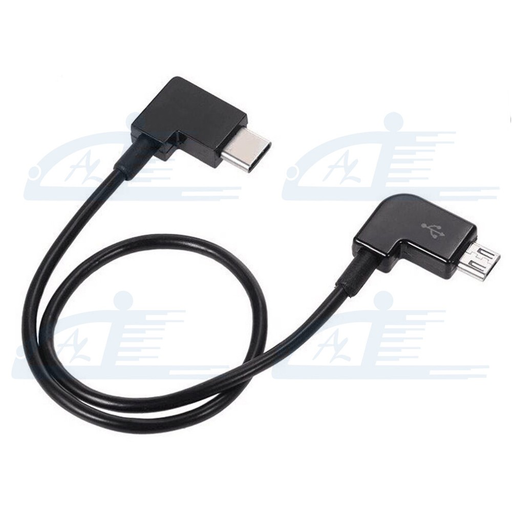 OTG Micro USB Cable 90° Data Transfer for DJI Mavic Mini 1 Drone Remote Control