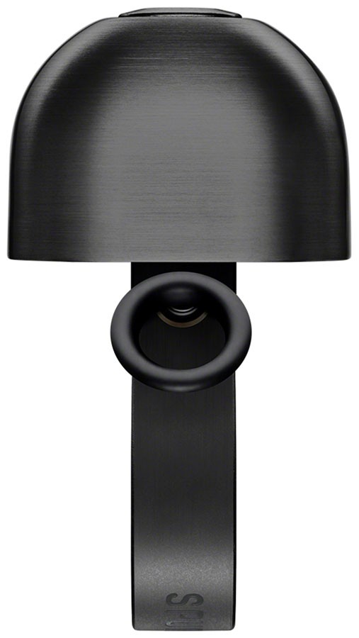 Spurcycle Compact Bell, 31.8mm, Black/Black