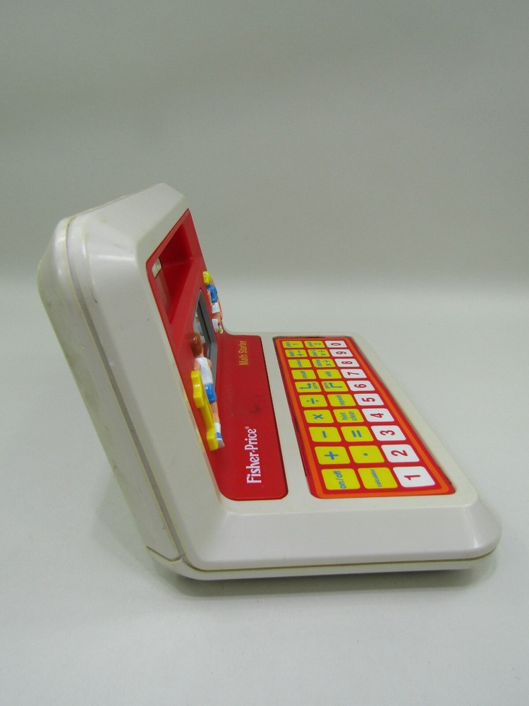 VTG Fisher Price Math Starter Interactive Educational Learning Retro Toy Read