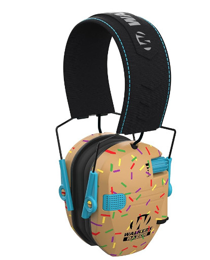 Walkers Razor Slim Electronic Pink Sprinkles Muff Range Speakers RSEM-SPRNKB