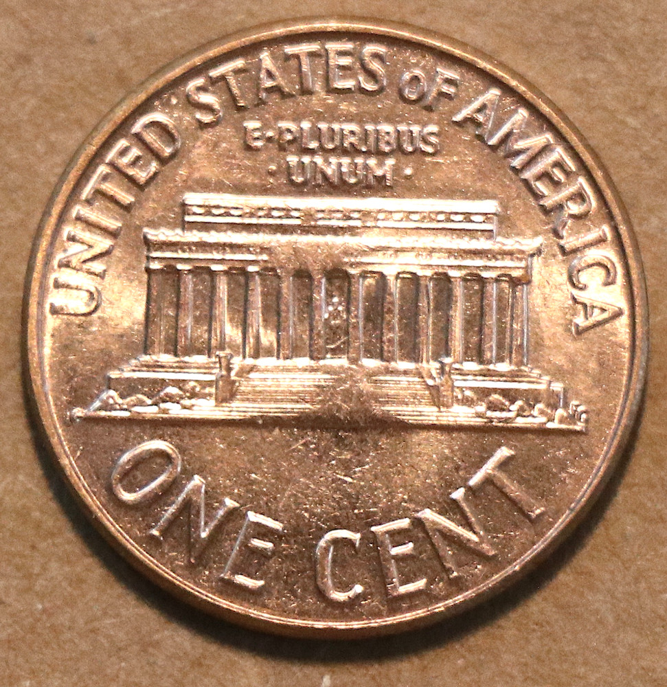 1961 D Lincoln Memorial Cent BU