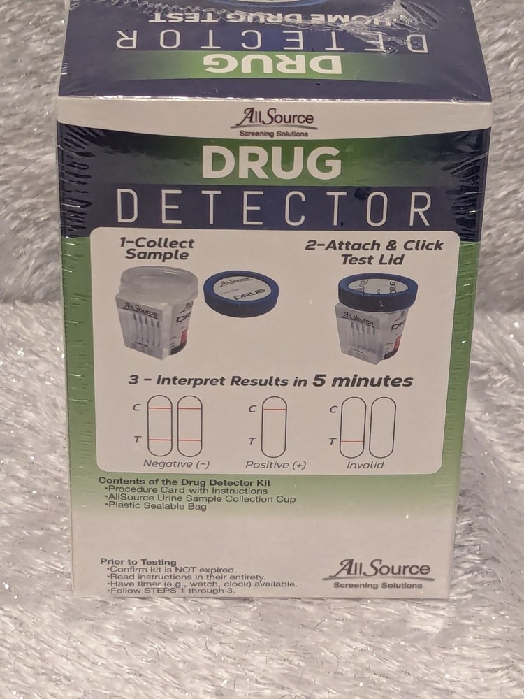 All Source Screening Solutions Drug Detector Home Marijuana Test Fast Results