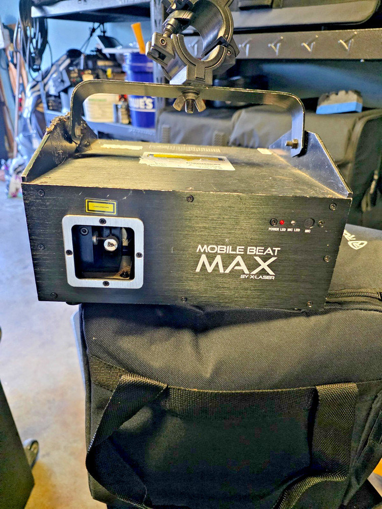 X laser mobile beat max laser light show machine