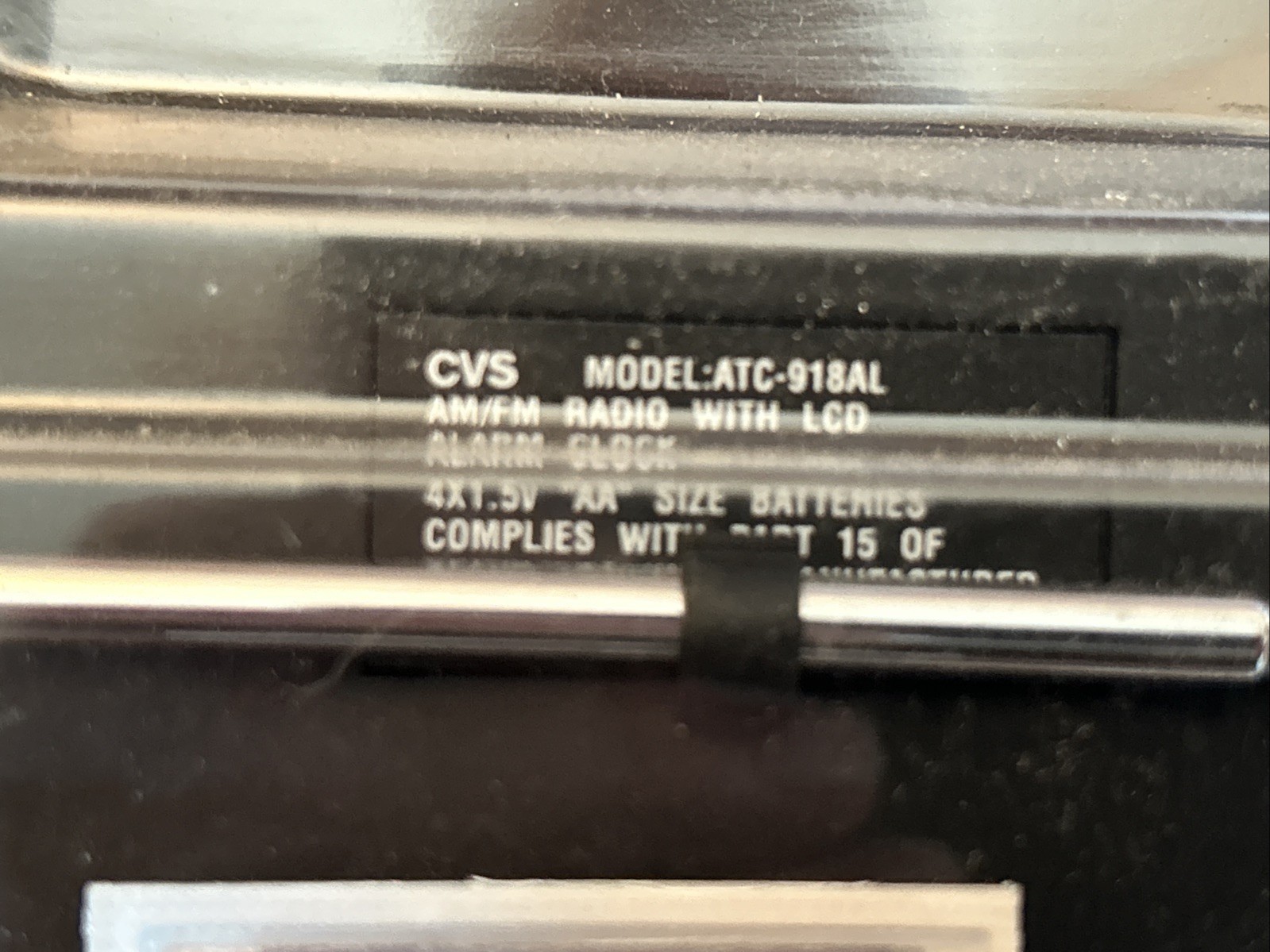 CVS Mini Boom Box Vintage AM/FM Portable Radio In Package - New