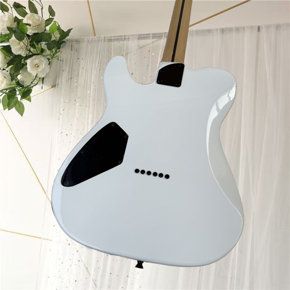 エレキギター、新品、色白黒2色、送料無料、空輸、高品質、音質優美、6弦