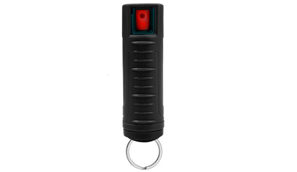 6 PACK BURN Pepper Spray 0.5oz Self Defense Security Keychain Case Molded