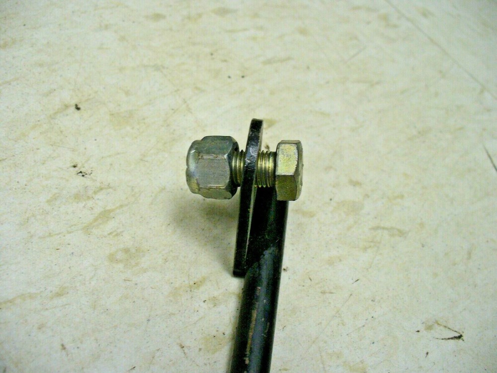 Window Net Mounting Bracket Kit Universal Black Chrome Button *USED*