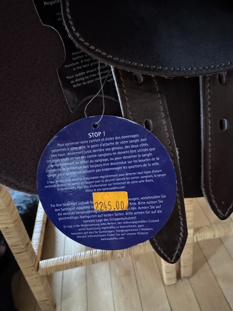 Bate’s All-purpose SC+ 17 English Saddle