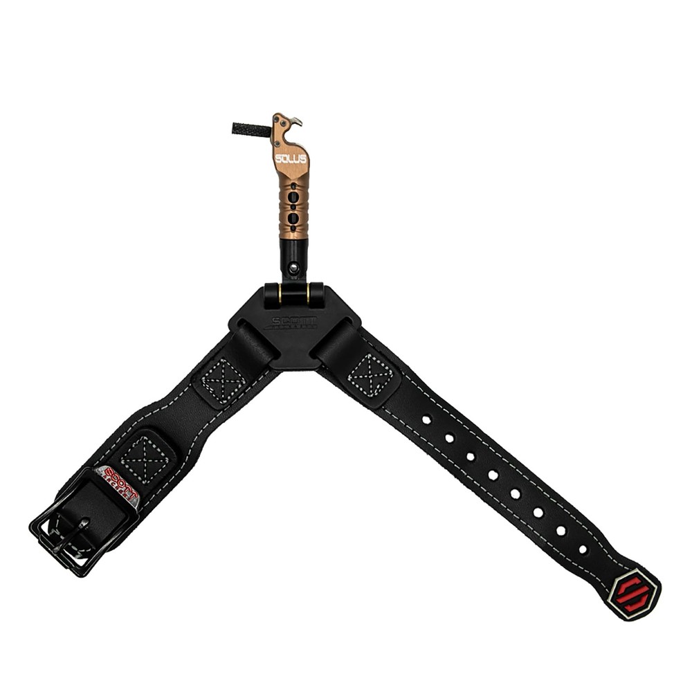 Scott Archery Solus Release Aid with Freedom Strap Adjustable Trigger 4008FS-BK
