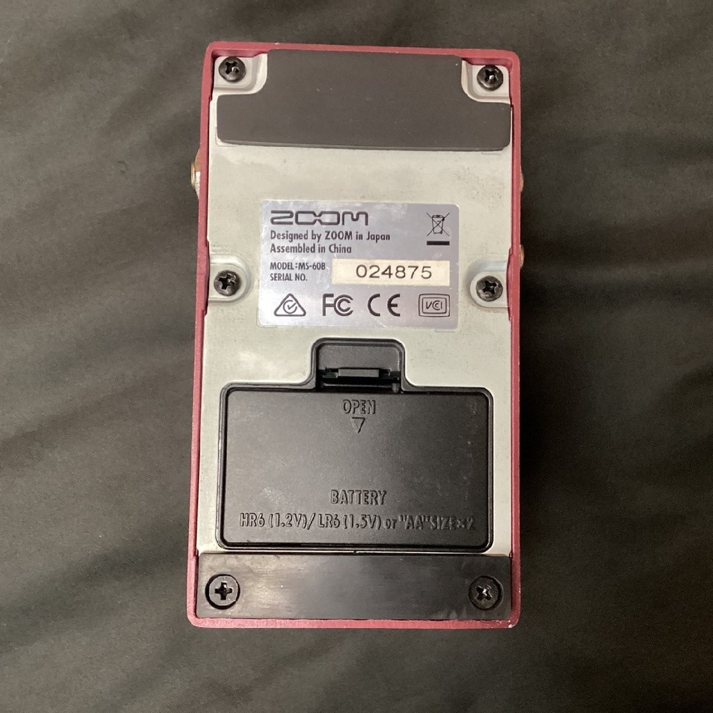 ZOOM MS-60B (Zoom multi-effector) [Niigata store]