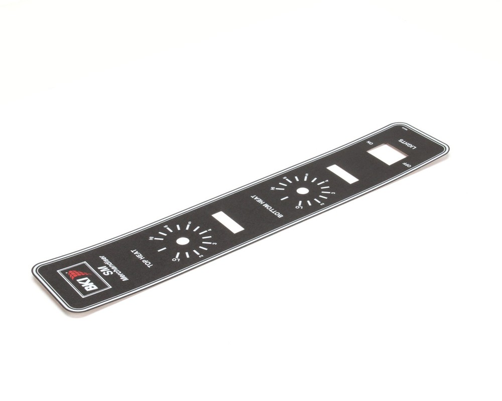 Bki Decal, Control Panel, Sm N0476 - Genuine OEM Replacement Part