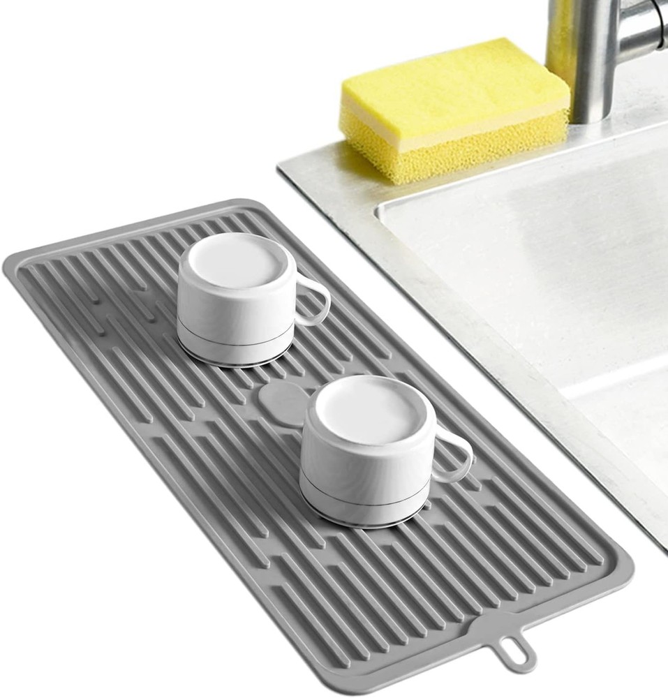 Dish Mat Silicone Dish Drying Mats Works For Drying Stemware Cotail