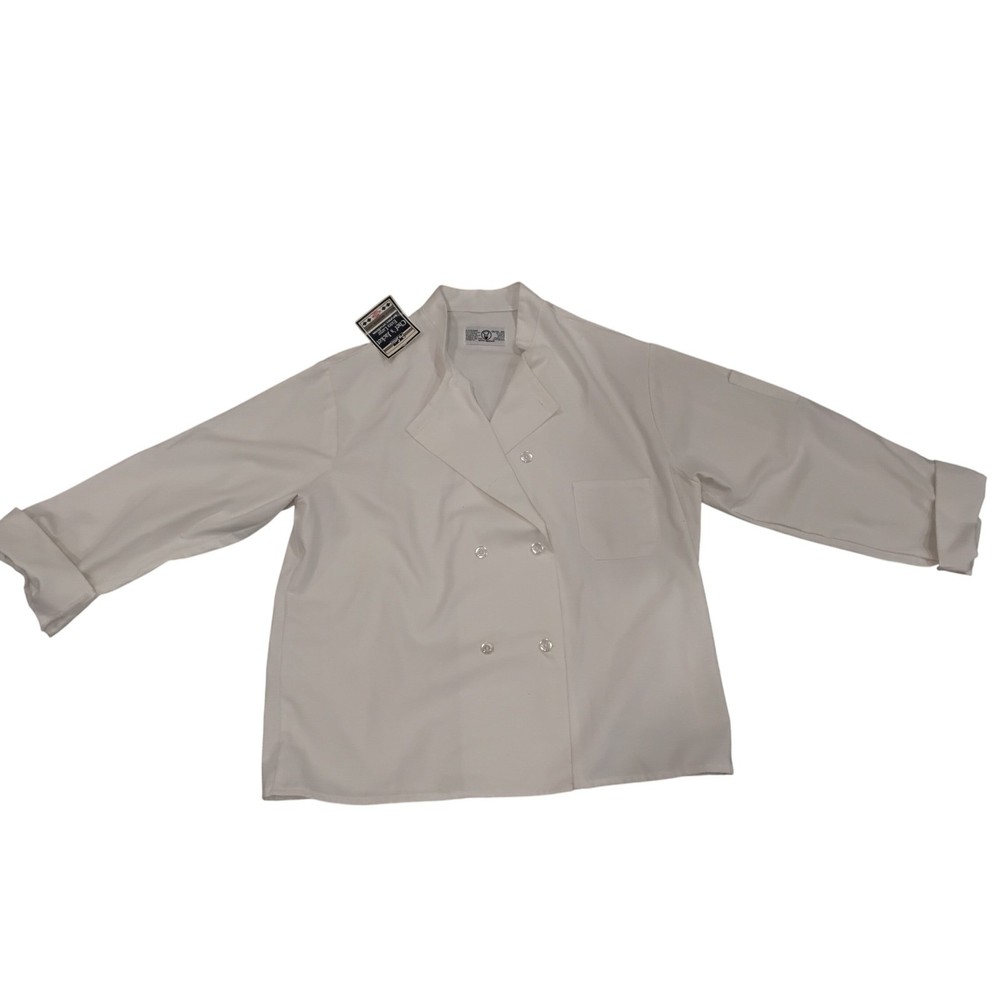 Chef Revival Extra Large Chef's Jacket White Double Breasted Uniform