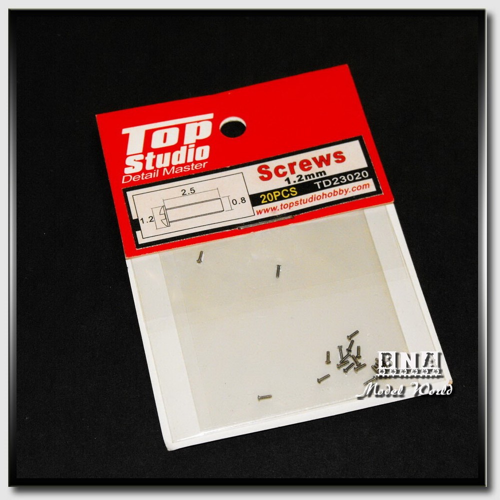 Top Studio 1.2mm Screws