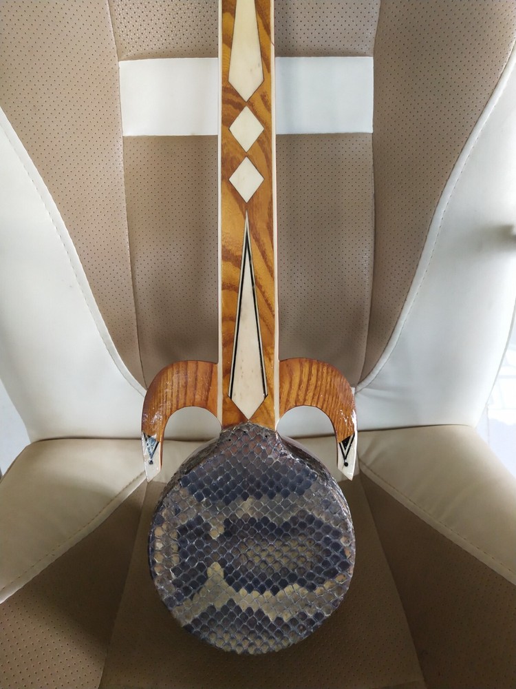 7-String Snake Skin Uyghur Rebab