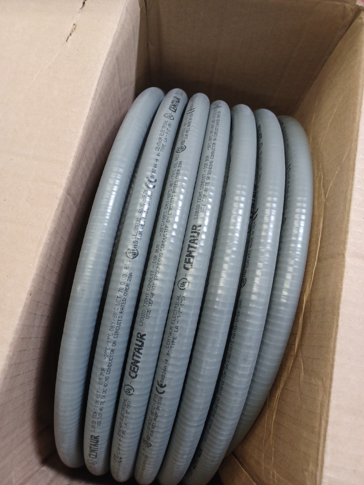 Centaur Electrical Installation - WI 620230REEL - 1/2" UL Listed Liquid Tight Re