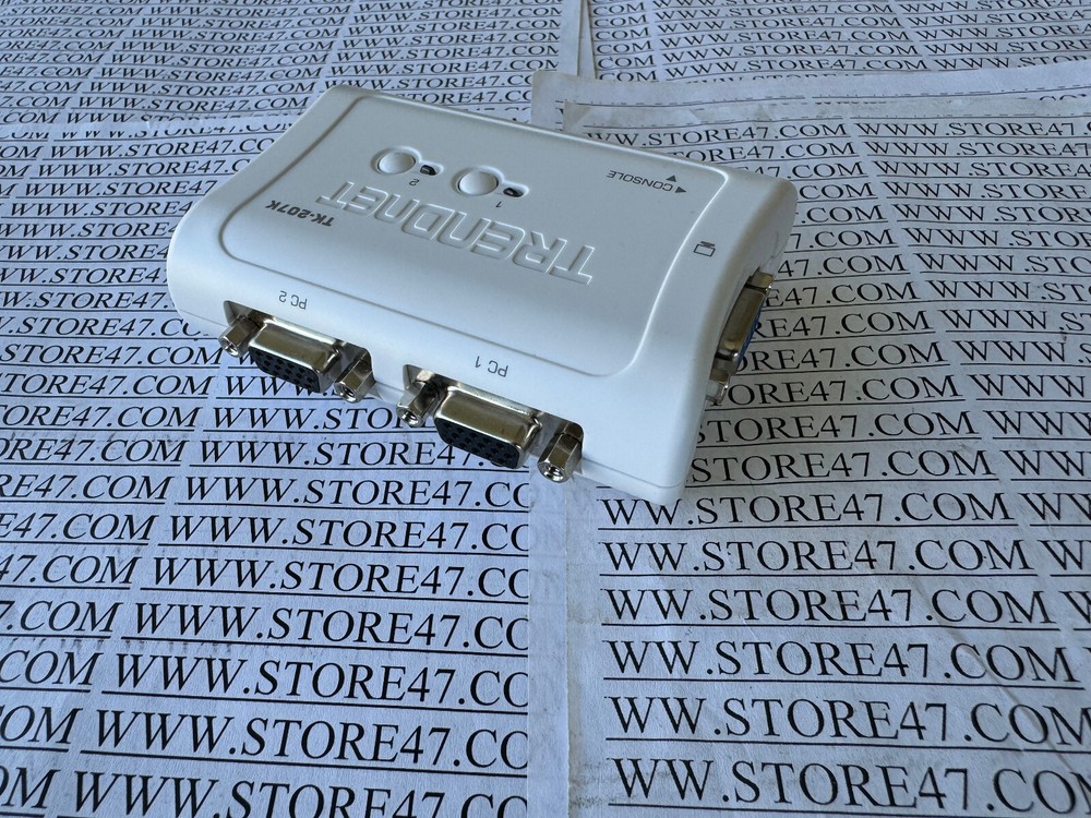 TK207K Trendnet TK-207K 2 PORT USB KVM SWITCH KIT WITH CABLES