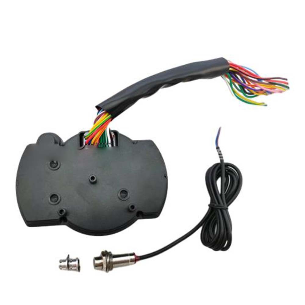 LCD Motorcycle Speedometer Tachometer Odometer Gauge Instrument