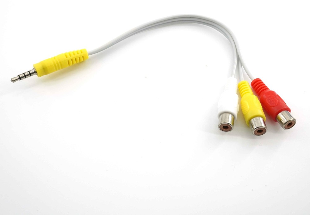 SOTHENG AV Adapter, Video Component Adapter Cable Replacement for White