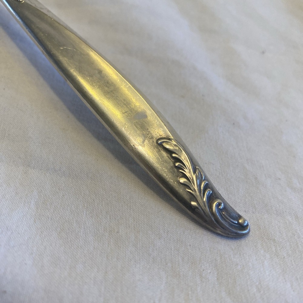 Holmes & Edwards Windsong Deep Silverplate Vegetable Serving Fork 9”