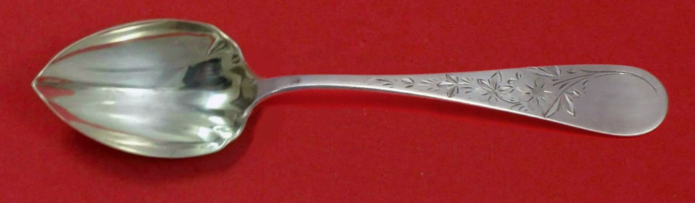 Marigold by Gorham Sterling Silver Grapefruit Spoon Fluted Custom Made 5 3/4"
