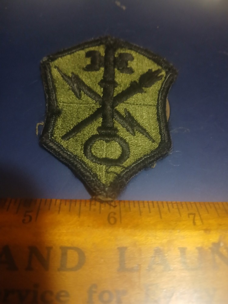 Patch- Army Subdued SSI- Intelligence And Security Command (24-734)