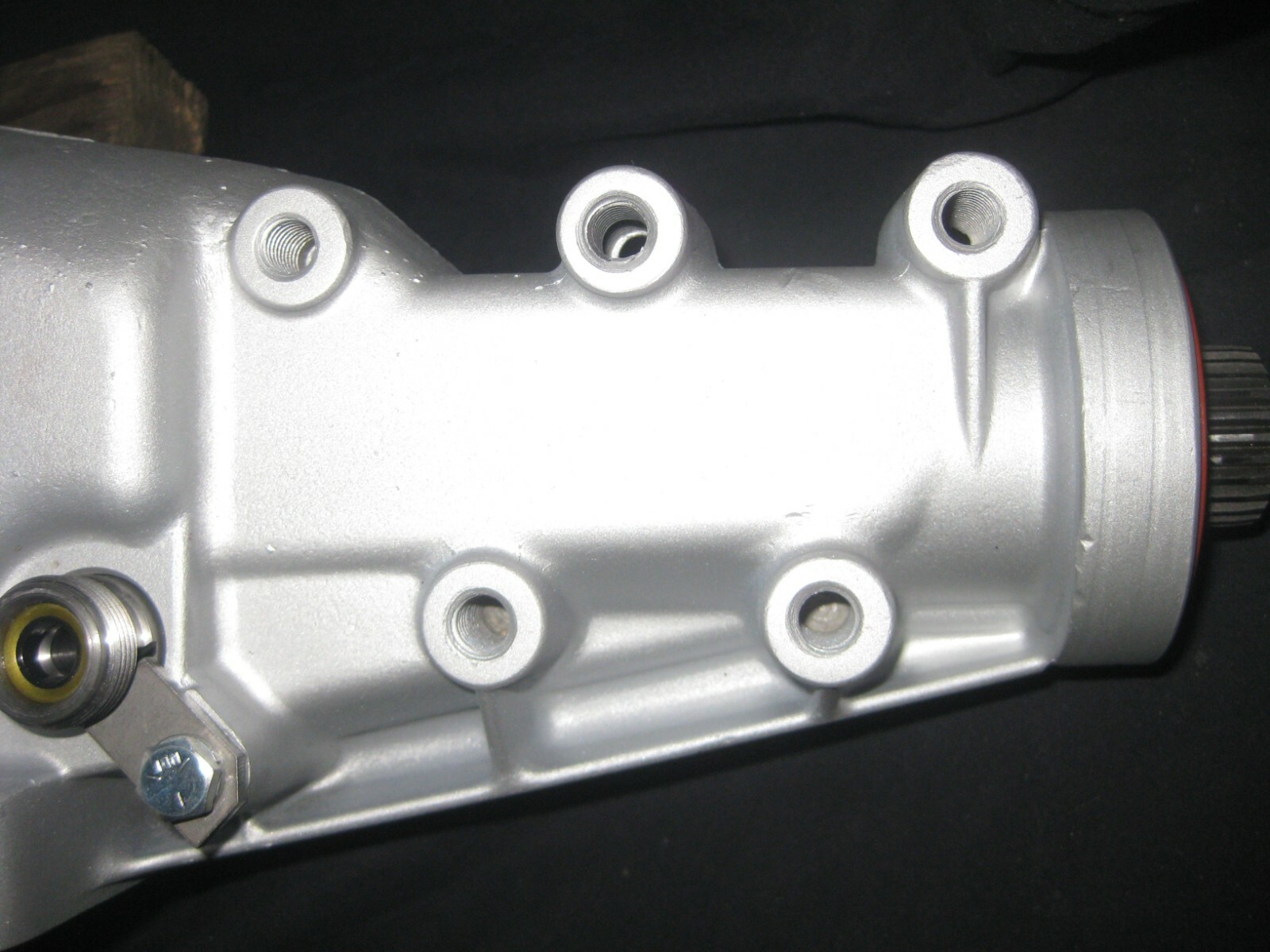 Muncie M-22 Rock Crusher Four Speed Transmission - RARE Drivers Side Speedo