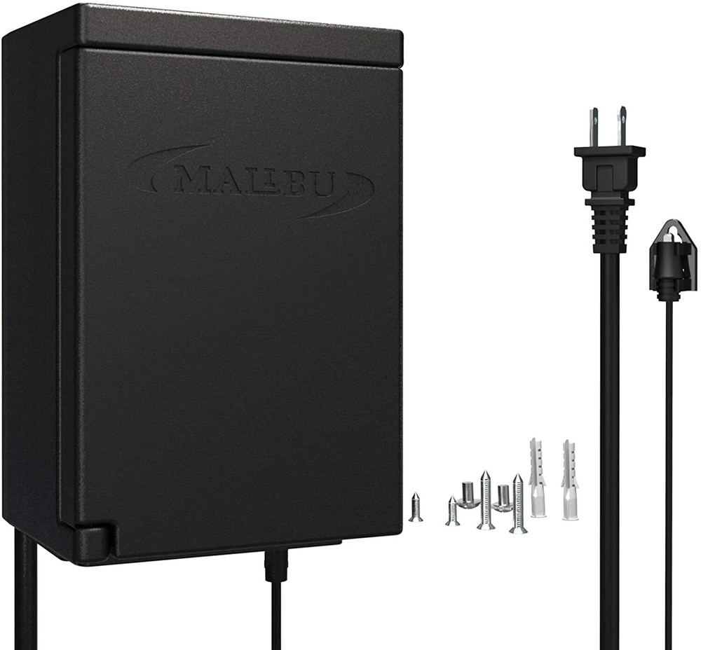 Low Voltage Transformer with Sensor Photo Cell Landscape Lighting