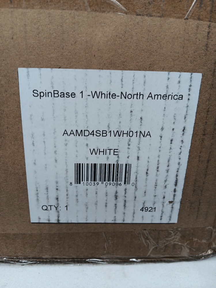 SpinBase 1 (White) AAMD4SB1WH01NA