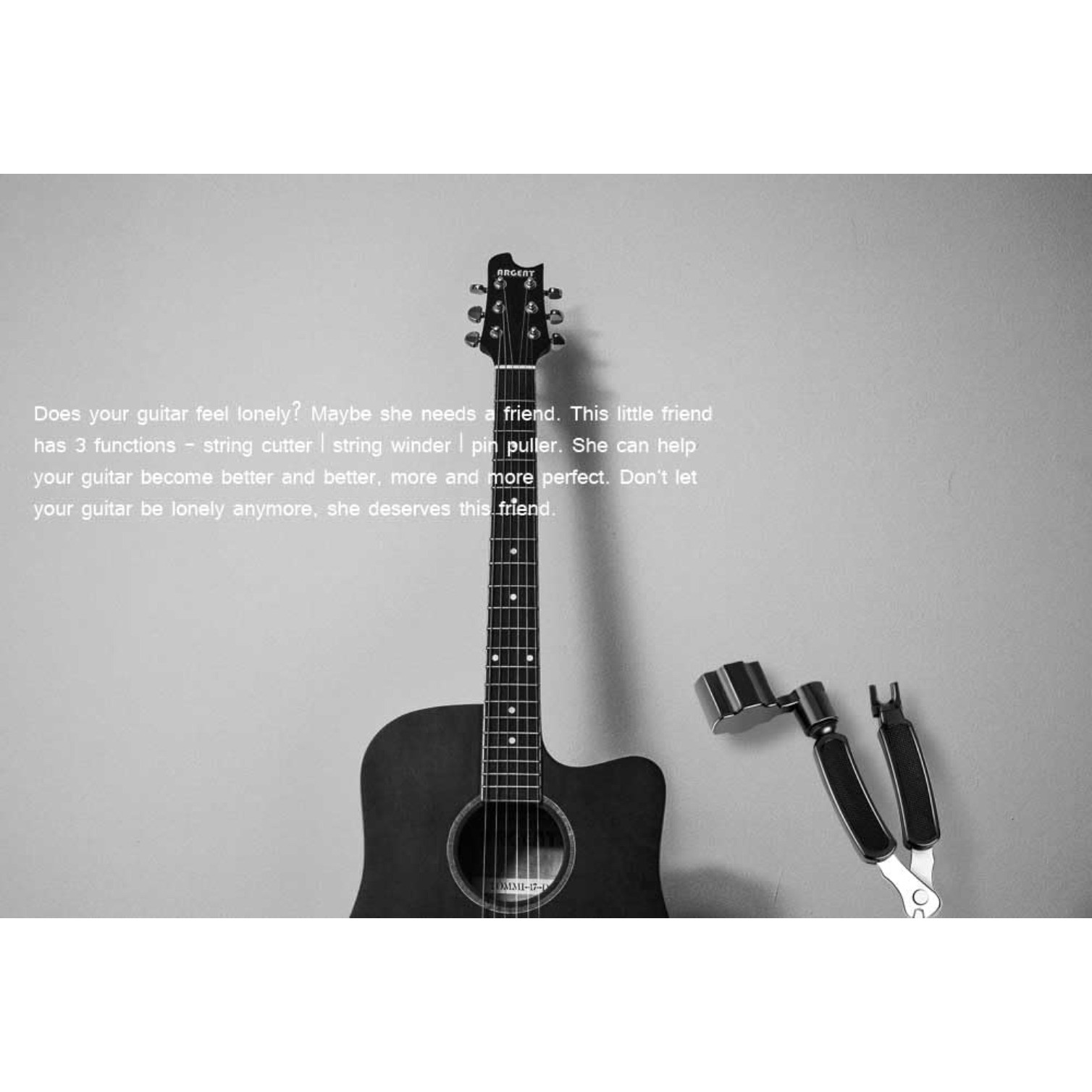 Guitar String Winder Cutter Pin Puller, 3 In 1 Guitar Maintenance Tool