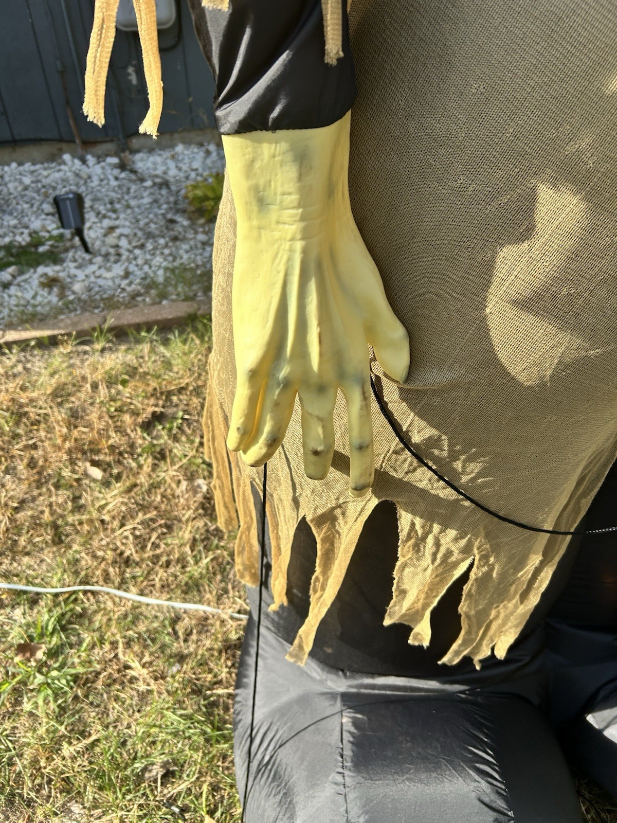 Vintage 2005 Gemmy Airblown Inflatable Ogre 8 Foot Monster Works!