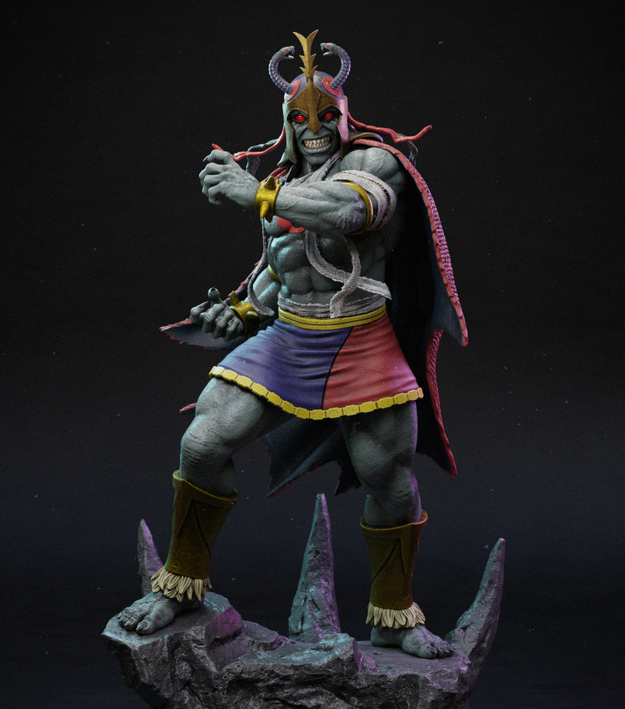 UNPAINTED Thundercats Mumm-Ra Mummy Transformed 3d Printed Model Kit