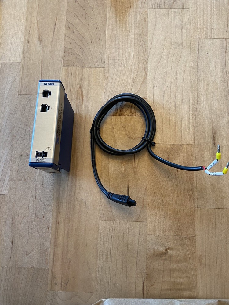 National Instruments 9860 NI-XNET Hardware Selectable Interface With Power Cable
