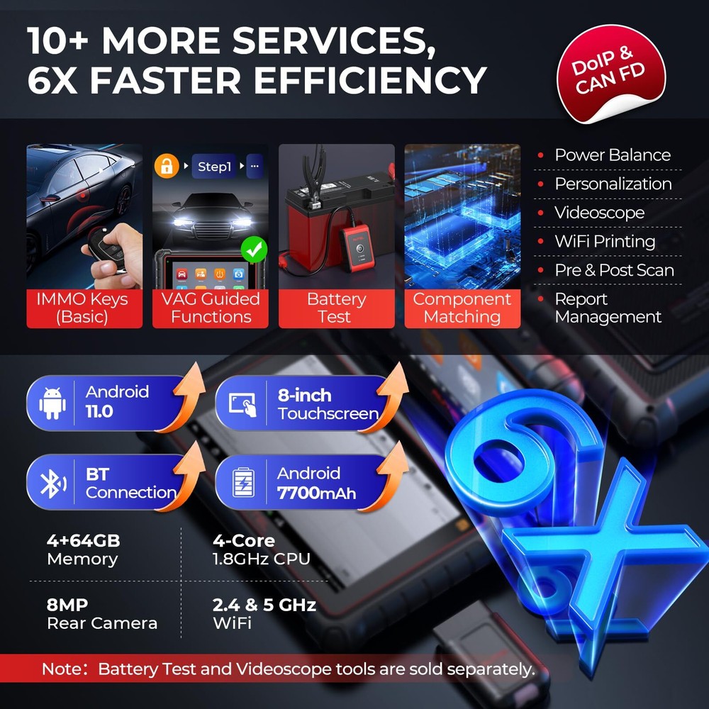 Autel MaxiPRO MP900-TS MP900TS Full TPMS Reset Programming Scanner ECU Coding