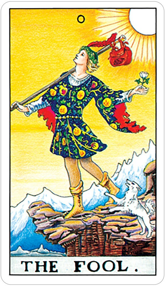 Tiny Universal Waite® Playing Tarot Cards
