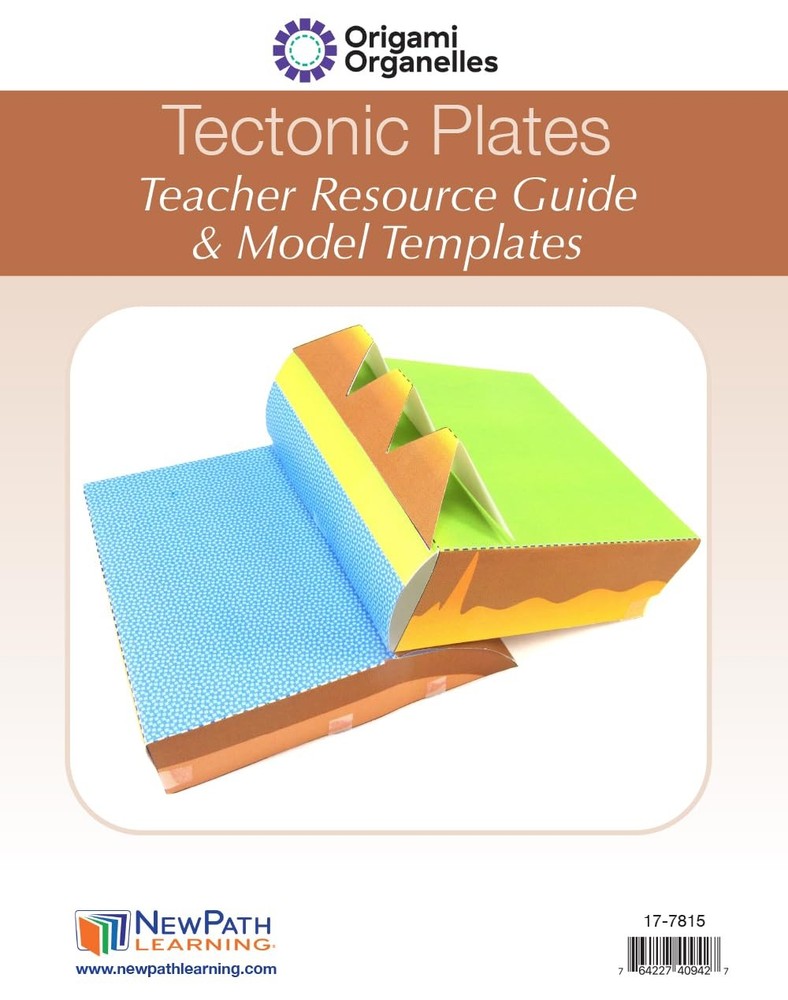 NewPath Tectonics Plates 3-D Paper Model Making Kit - Individual Student Edit...
