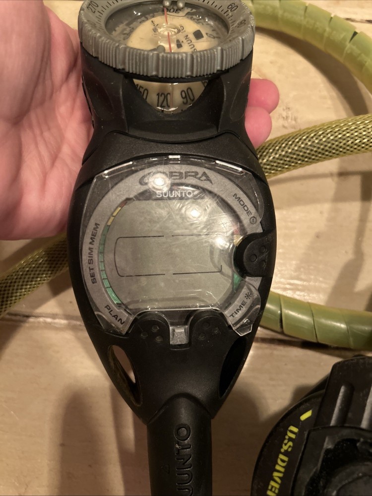Vintage Scuba Regulator Compass Suunto
