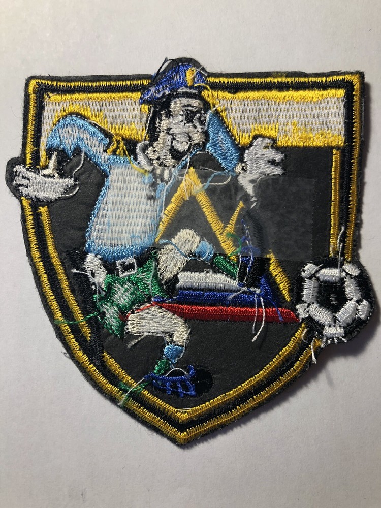 Police Character Soccer Patch