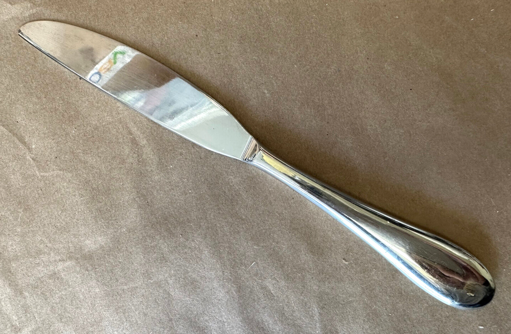 1 Modern Solid Dinner Knife Gourmet Settings Stainless Alto ? 18/10 Plain Taper