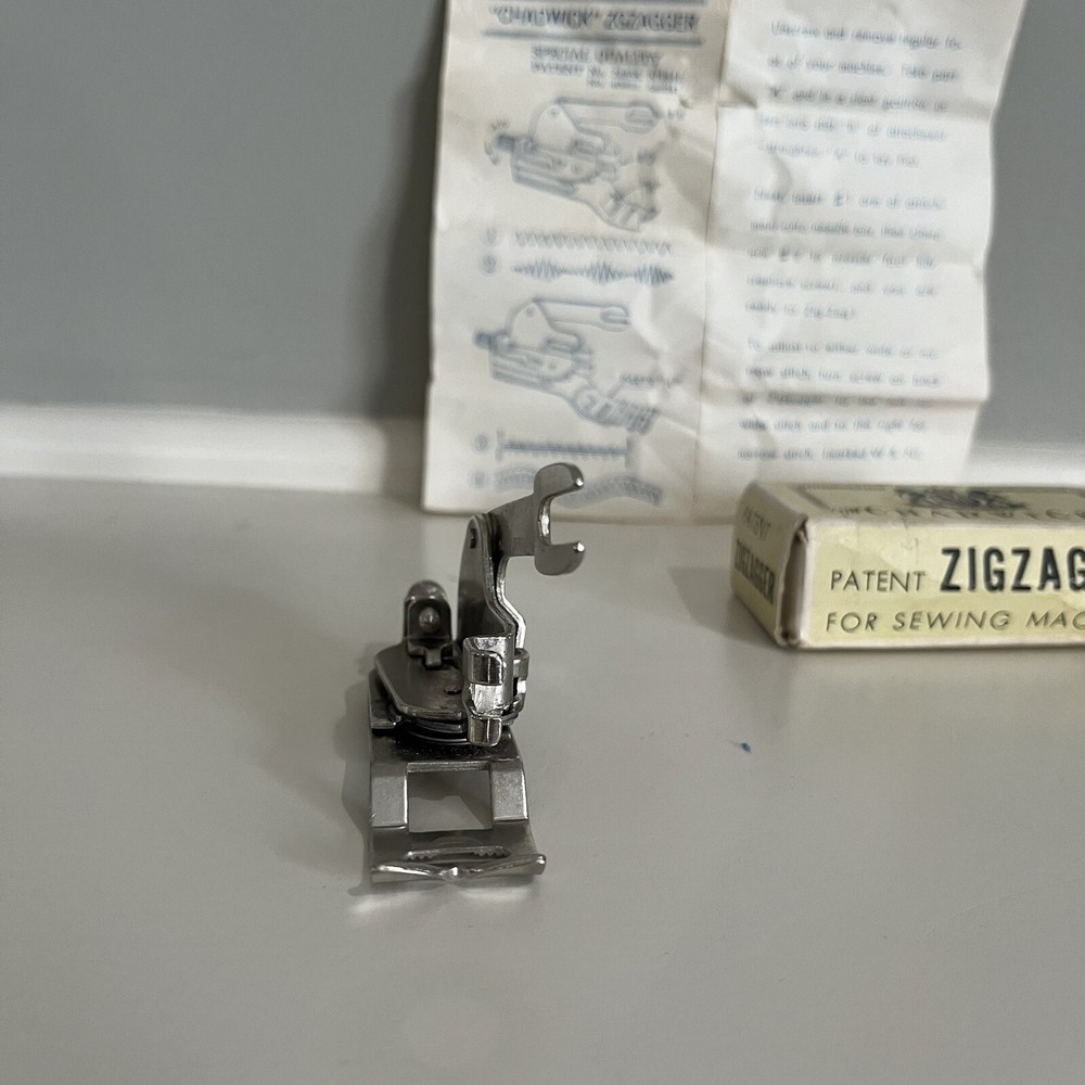 Zigzagger - Chadwick fits the Singer Featherweight