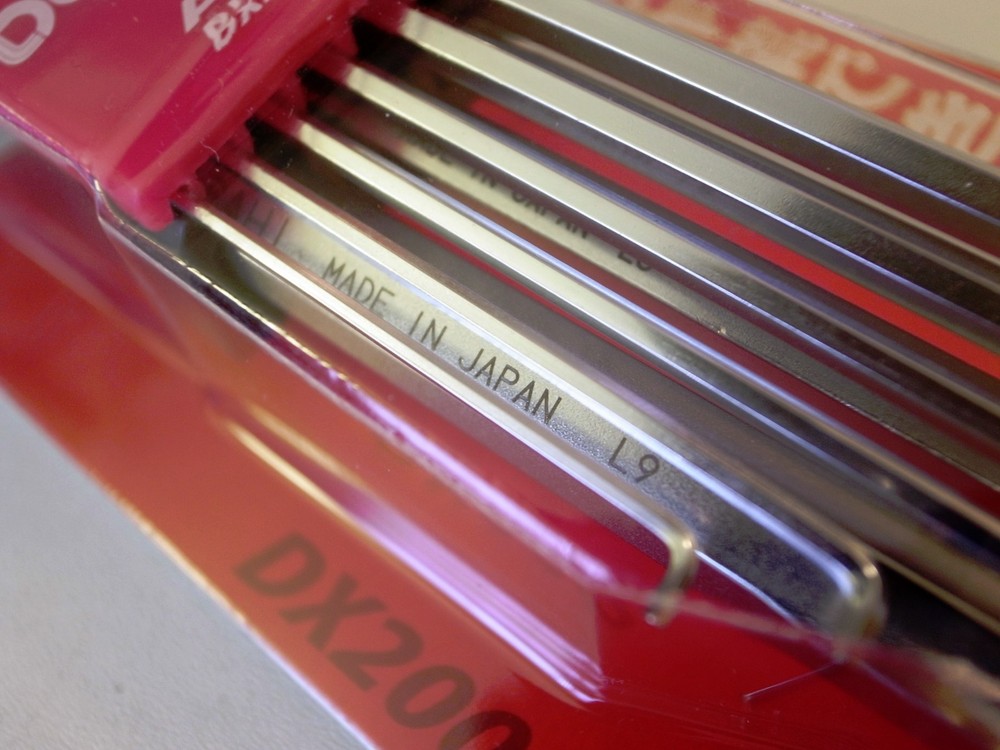 ASAHI LONG HEX WRENCH SET (9 PCS) "DAXKEY" DYS0910