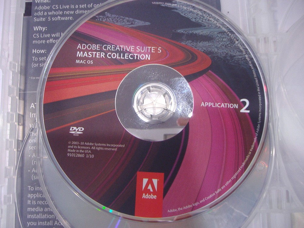 Adobe Creative Suite 5.5 CS5.5 Master Collection For MAC OS Full DVD Version