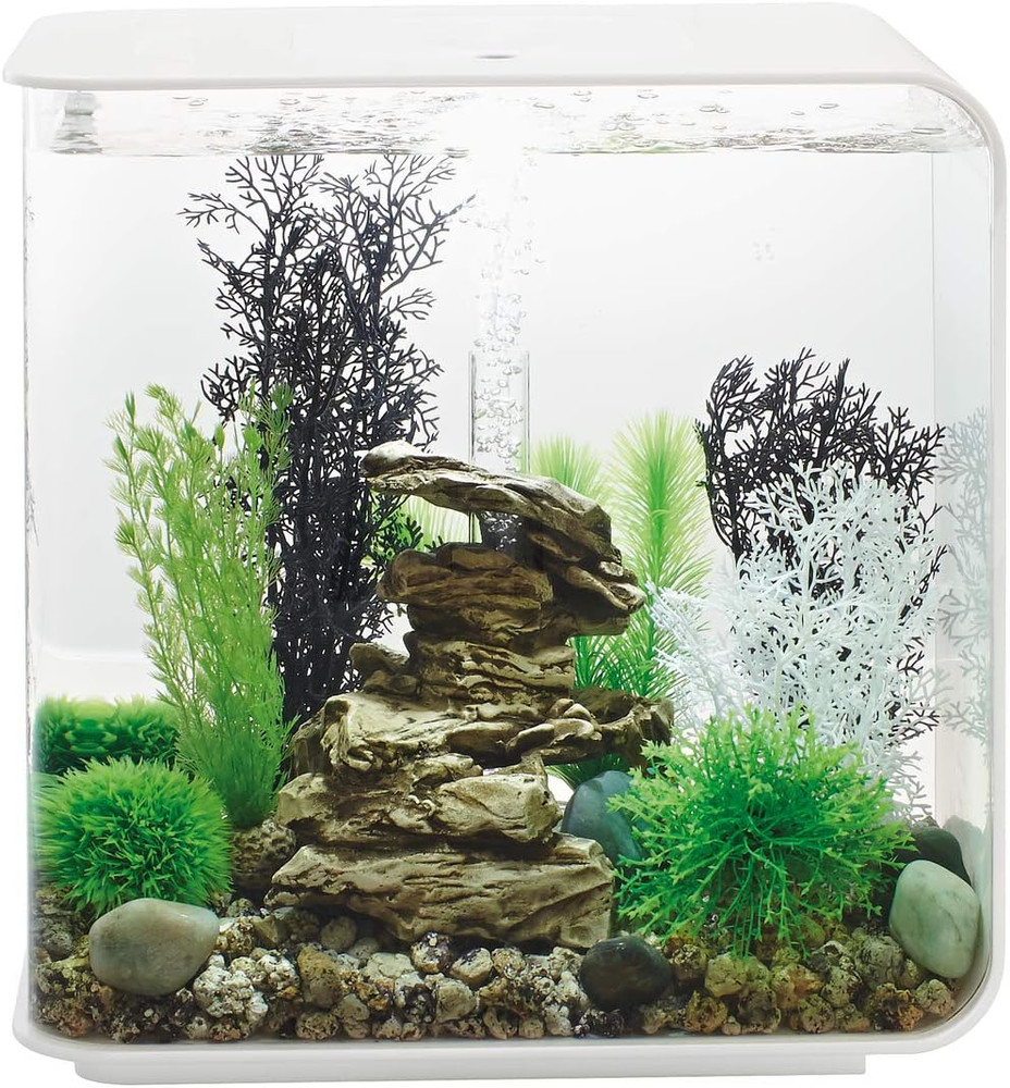 Marble Pebble Set, Solid Aquarium Decorations, Green