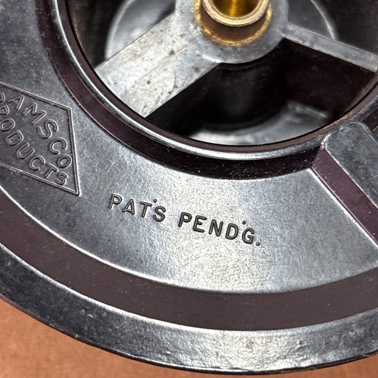 VTG AMSCO 1920's Black 4" 0-100 Indicator Knob with Set Screw (QTY) Radio/Vcap