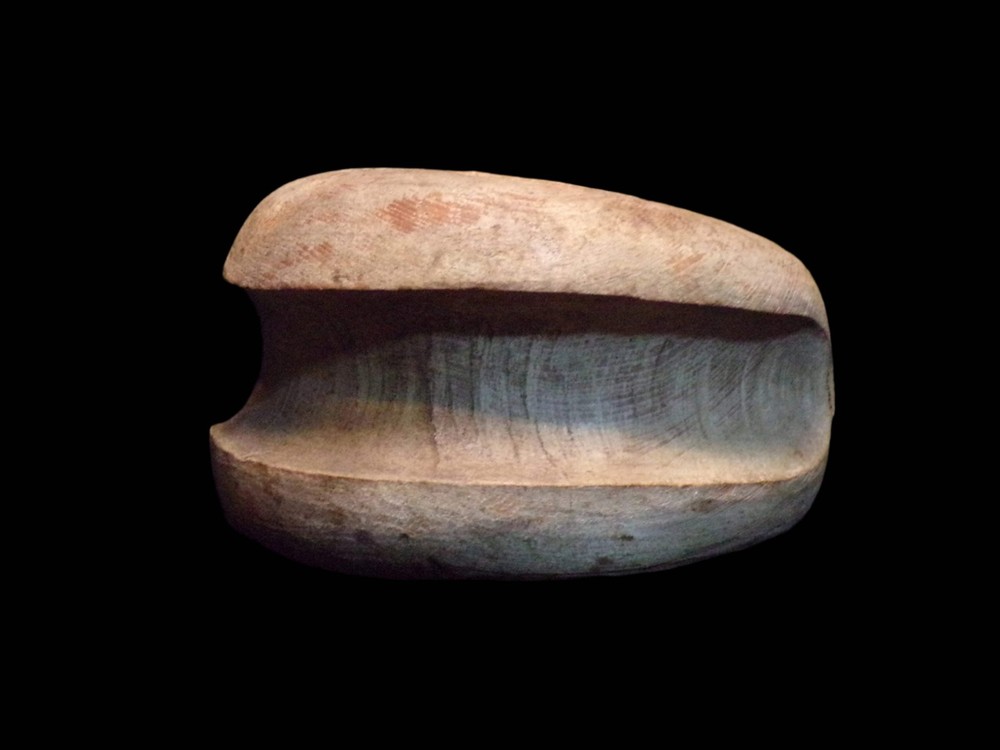 Large Wooden Deadeye